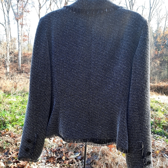 Vtg Larry Levine Suit Jacket size 12 - Picture 10 of 12